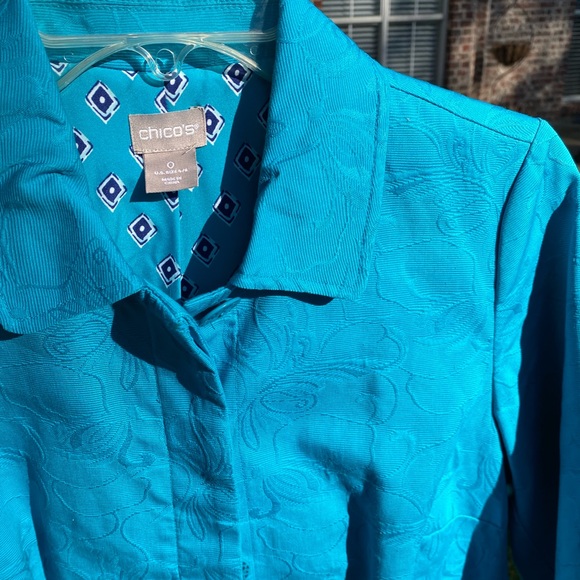 🩵 HOST PICK 🩵 3/4 Sleeves Lightweight Blue Coat - Picture 9 of 10